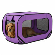 Krattopendado per cani, tenda per cani portatile con tas di stoccaggio 94 x 53 x 53 cm, recinti per piccoli cani, recinto per cani da viaggio, gabbia per cani portatile per piccoli/medie taglie