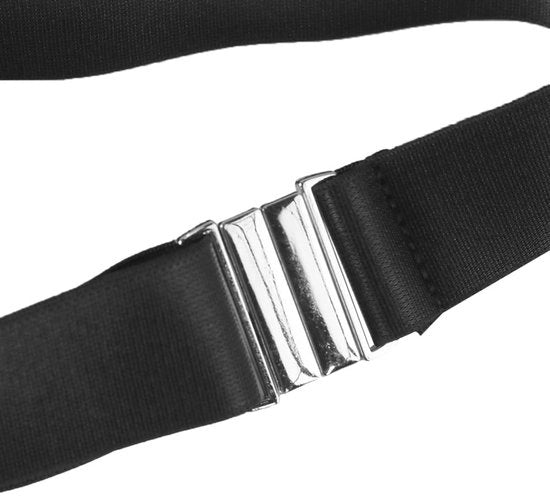 Cinture elastiche lunghe - Cinture elastiche adattabili - 2 Paia - Nylon - 65 cm - Presa salda - Cinture per gambe