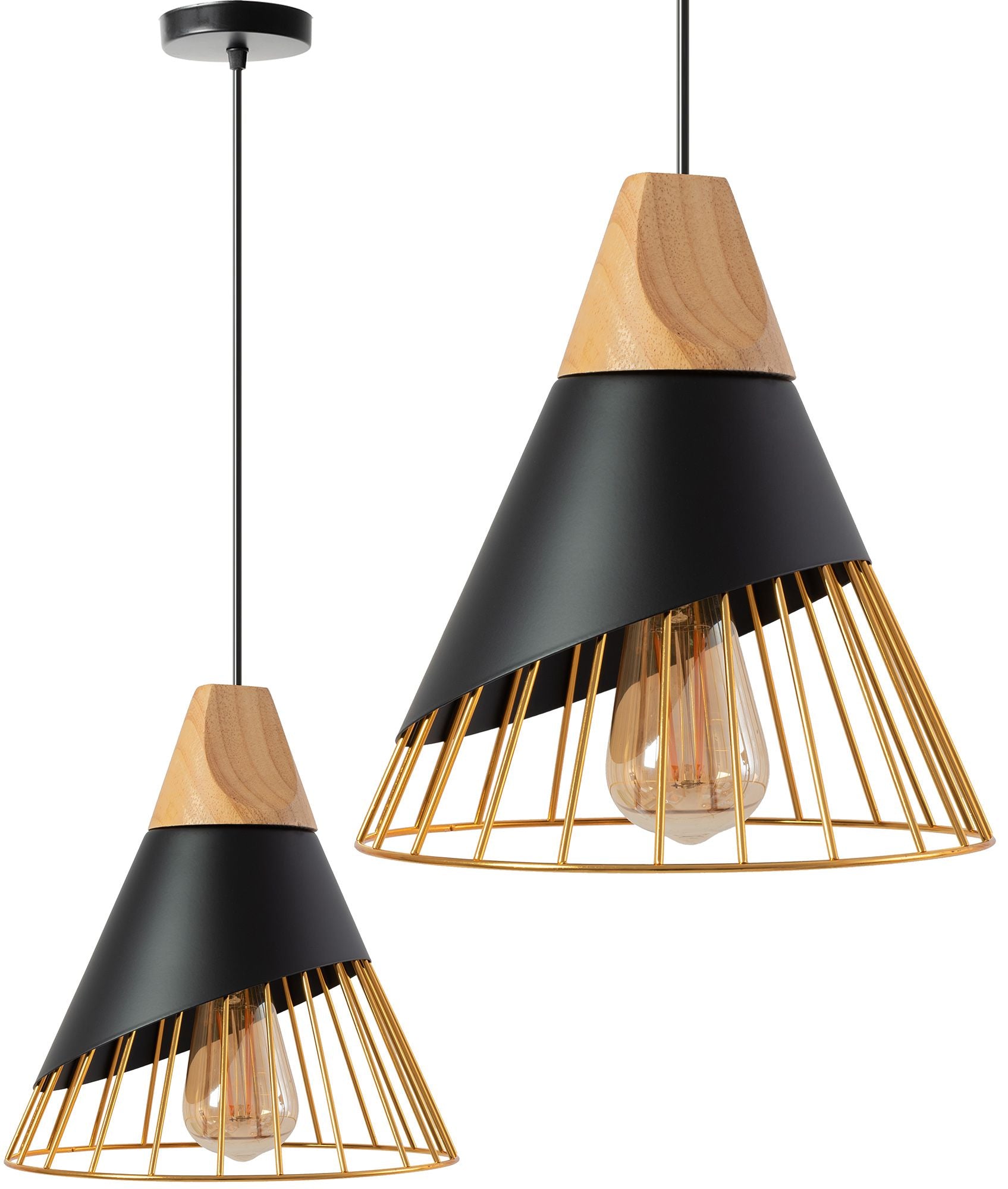 Lampada Da Soffitto Pensile Scandinavo Metallo APP224-1CP