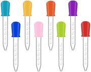 Set di pipette 5 ml - Materiale Kunststof / Siliconen - Dispensatore liquido - Druppela - 8 pezzi - Sicuro per alimenti/BPA libero
