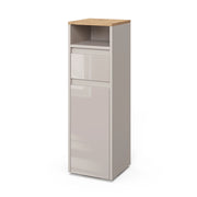 Vicco mobiletto bagno Cashmere/Artigianale 30.2 x 96.3 cm con cassetto e anta