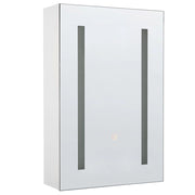 Moderno Armadietto a Muro da Bagno Nero a Specchio 88 x 40 x 35 cm