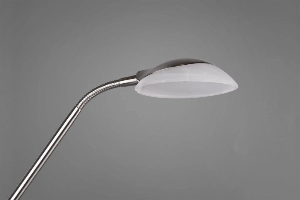 Lampada da terra LED ORSON argento dimmer touch RL