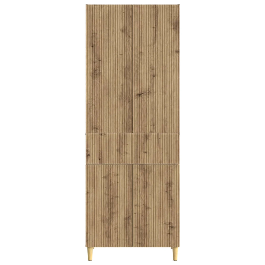 Set di armadi 2 pcs 66 x 34,5 x 90 cm Legno ingegnerizzato