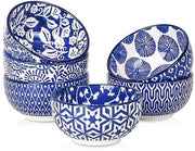 Set di servizio per dips da tavola multifunzionale - ideale per la gestione delle porzioni - con 4 pezzi - colore blu