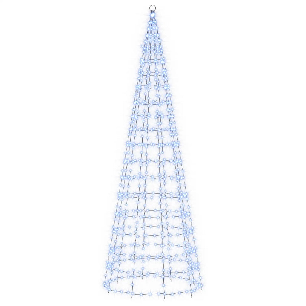 Luci per albero di Natale con picchetti e asta per bandiera 3468891