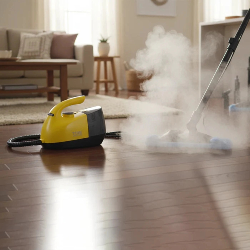 Trade Shop - Pulitore A Vapore Multifunzione 16 In 1 1800w Dispositivo Pulizia Casa Con 16 Accessori -