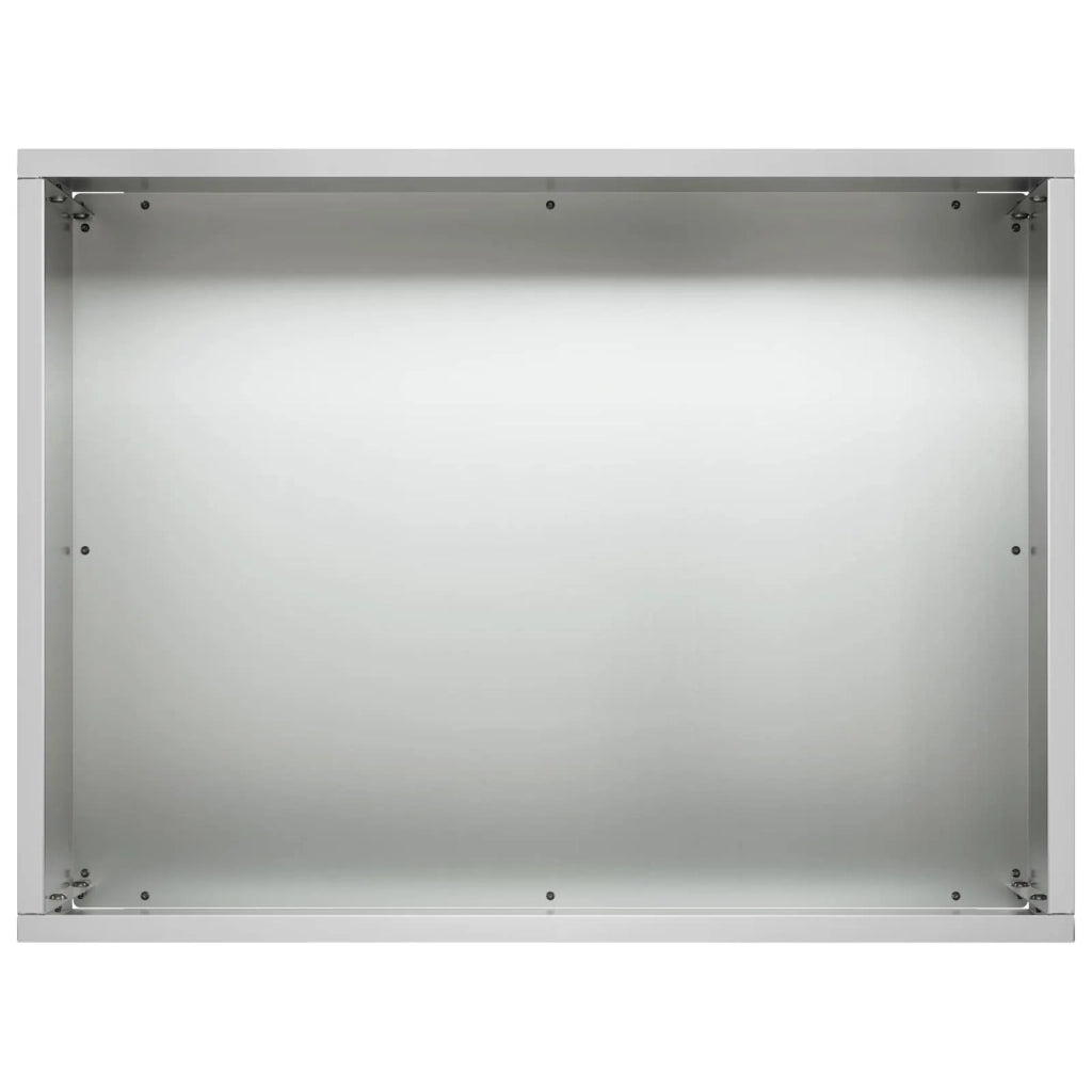 Vaso da giardino 2 pz Argento 40 x 30 x 30 cm Acciaio zincato 8005201