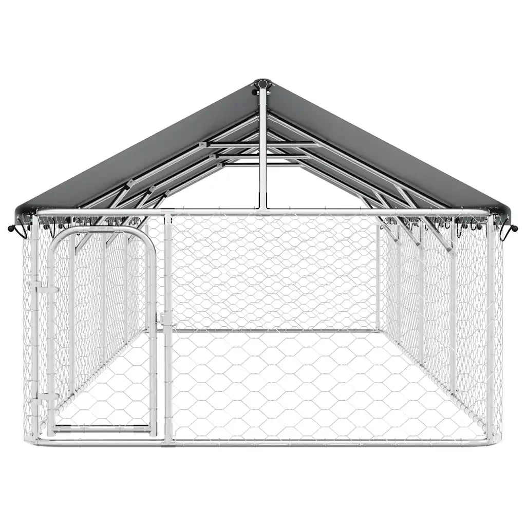 Canile da Esterno con Tetto 400x200x150 cm cod mxl 51976
