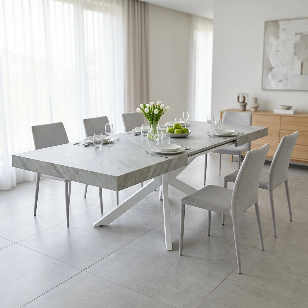 Tavolo da pranzo allungabile 160/240x90 - POTHOS