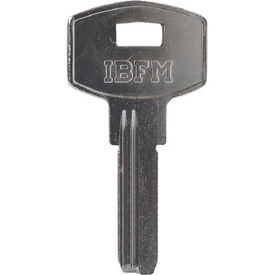 CHIAVE PUNZONATA IBFM K-2303 ORIGINALE - OTTONE NICHELATO- 20 pezzi