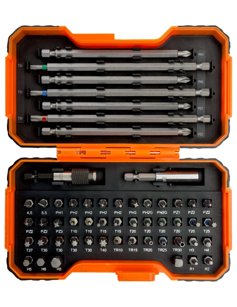 Set di inserti per avvitare 1/4" BAHCO 59/S54BC (54 pezzi)