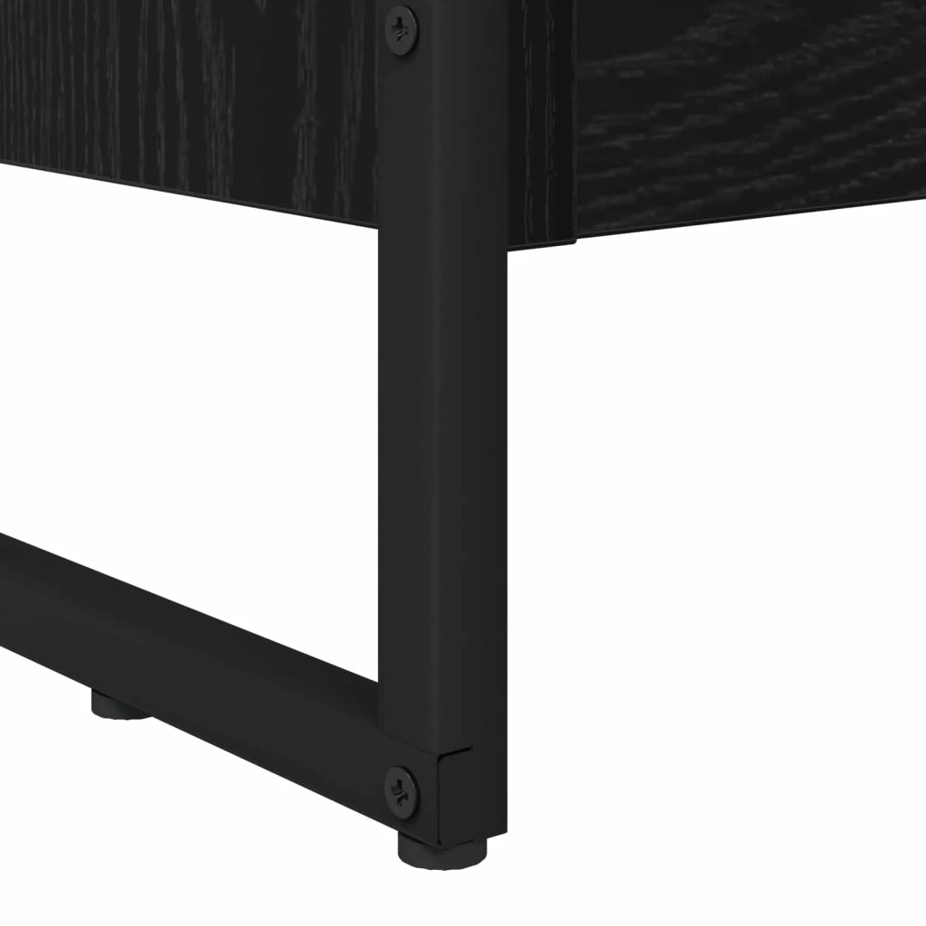 Armadio per Libri Rovere Nero 60 x 30 x 155 cm 886396