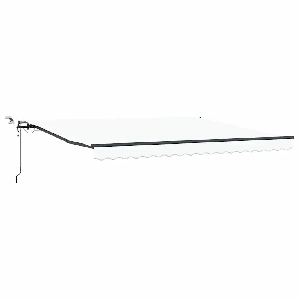 Tessuto per Tenda con Bianco 400 × 300 cm Poliestere 3330630