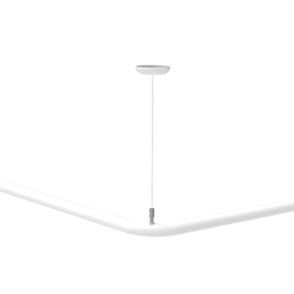 Reggitenda angolare di cm 70x70 con supporto a soffitto