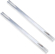 Maniglia per porta a vite a spira 8mmx140mm in acciaio massivo - resistente alla corrosione - duraturo - 2 pezzi - adatto per maniglie porta/finestre - maniglia per porta scorrevole