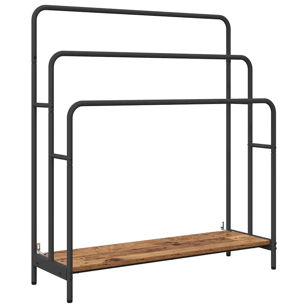 Appendiabiti Legno vecchio 90 x 30 x 100,5 cm Legno multistrato 879945