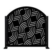 Ringhiera DEKOPLAST Curva mod. AIM Colore: nero