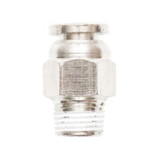 Connettore rapido in metallo dritto e vite in metallo M6 con 1/8