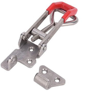 Vibroisolante Toggle Clamp 250 kg di forza di chiusura - Maniglia regolabile - Sicuro e Comodo - Stabile in Utilizzo - Applicazione Professionale - Utensile Manuale - Klem