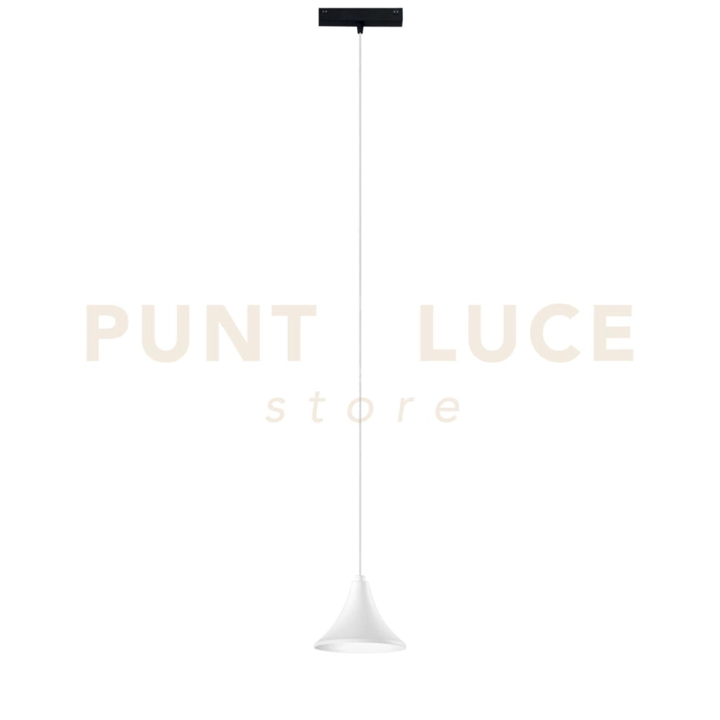 SOSPENSIONE DAVINCI CYMBAL BIANCO LED 48V 8W 780LM 3000K 11X16,1X15CM