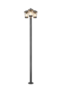 Palo da Esterno  E27 in Alluminio pressofuso Antracite