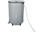 Serbatoio flessibile per il recupero dell'acqua in PVC da 250 L - Grigio