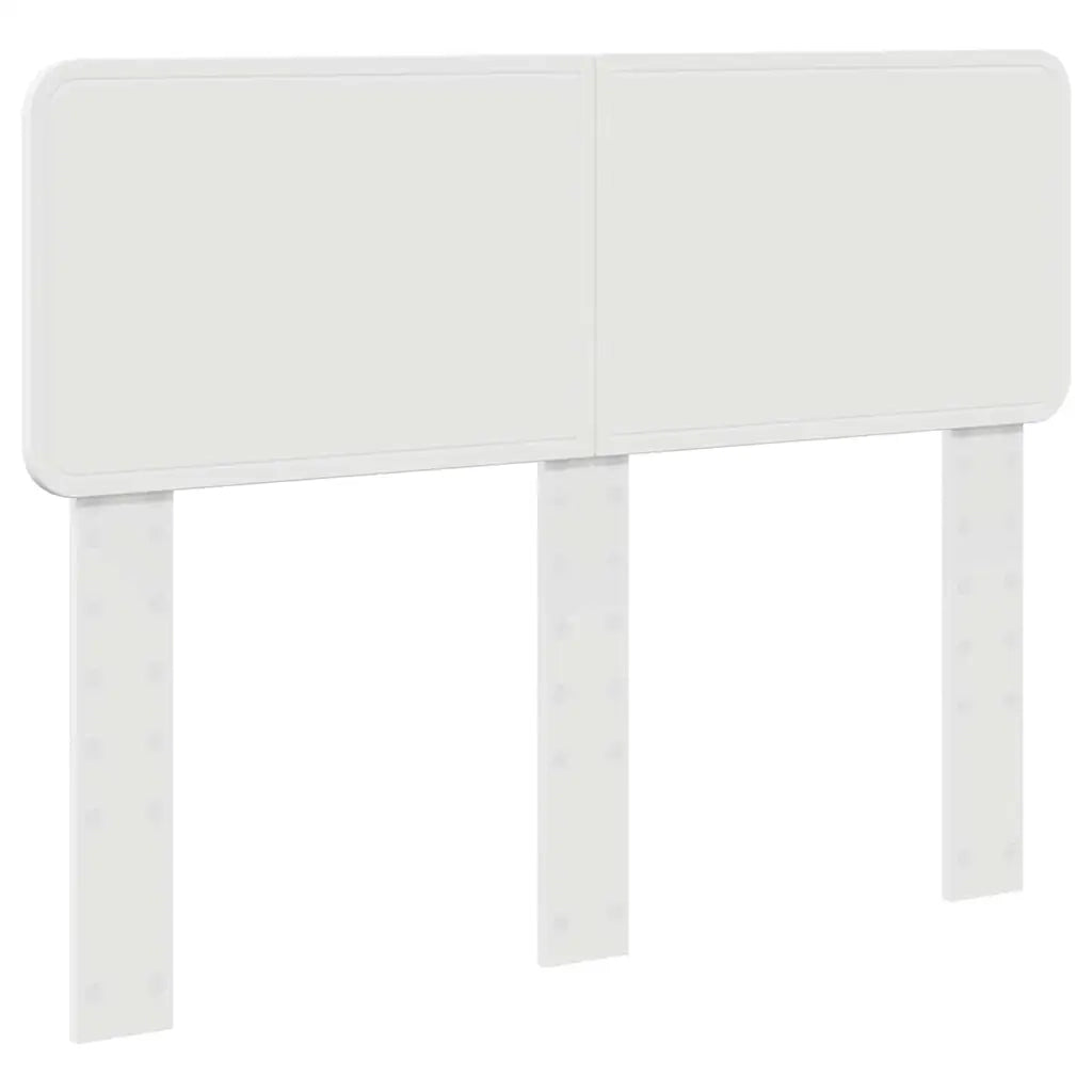 Testiera-Testata-Testiera Decorativa Bianco 135 cm Legno multistrato 177573