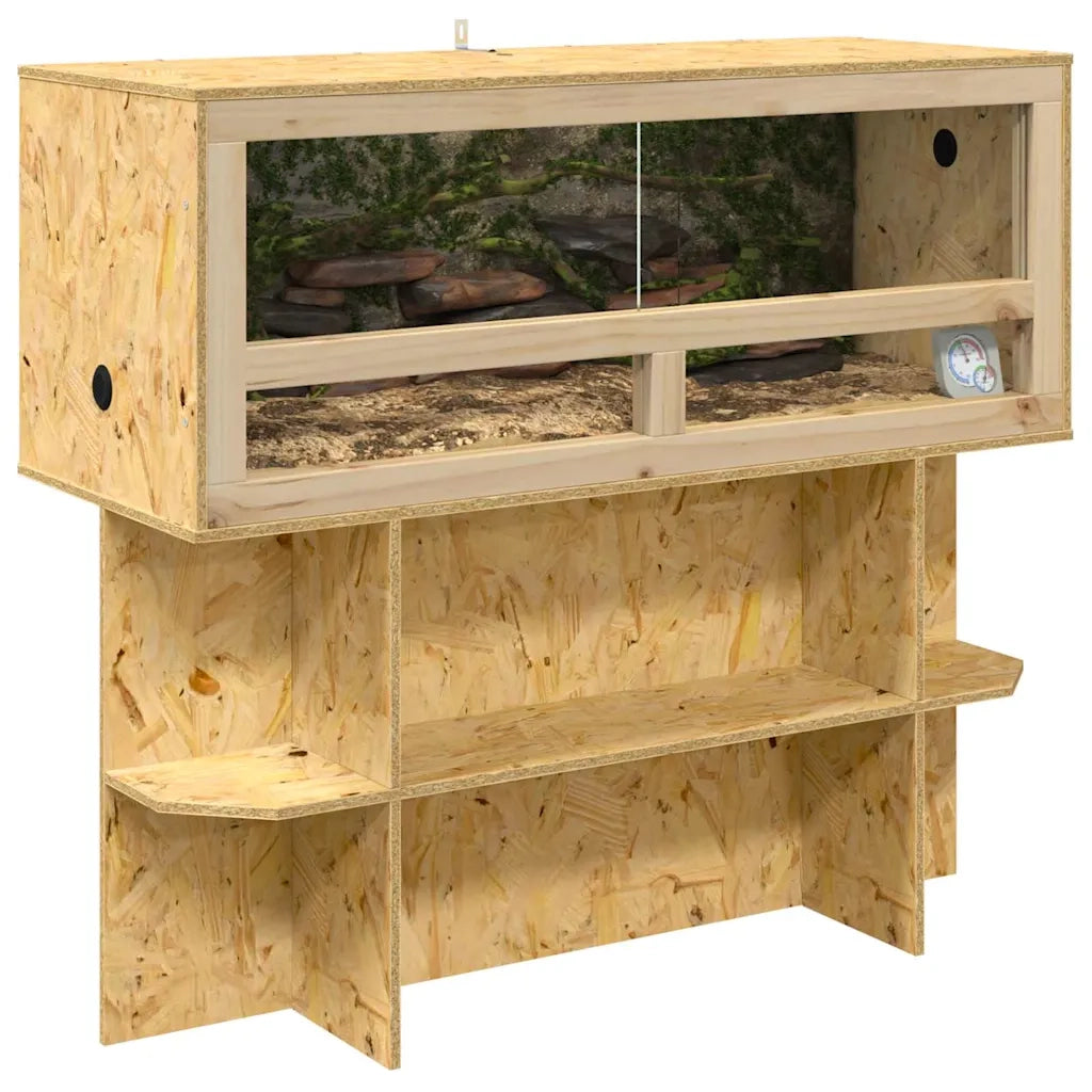 Terrario Marrone 100 x 40 x 90 cm OSB CFW4200254