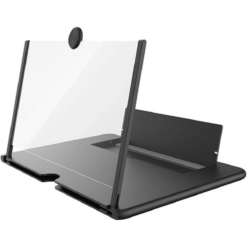 Trade Shop - Lente Di Ingrandimento Schermo 12" 3d Per Cellulare Smartphone Guardare Video Film -