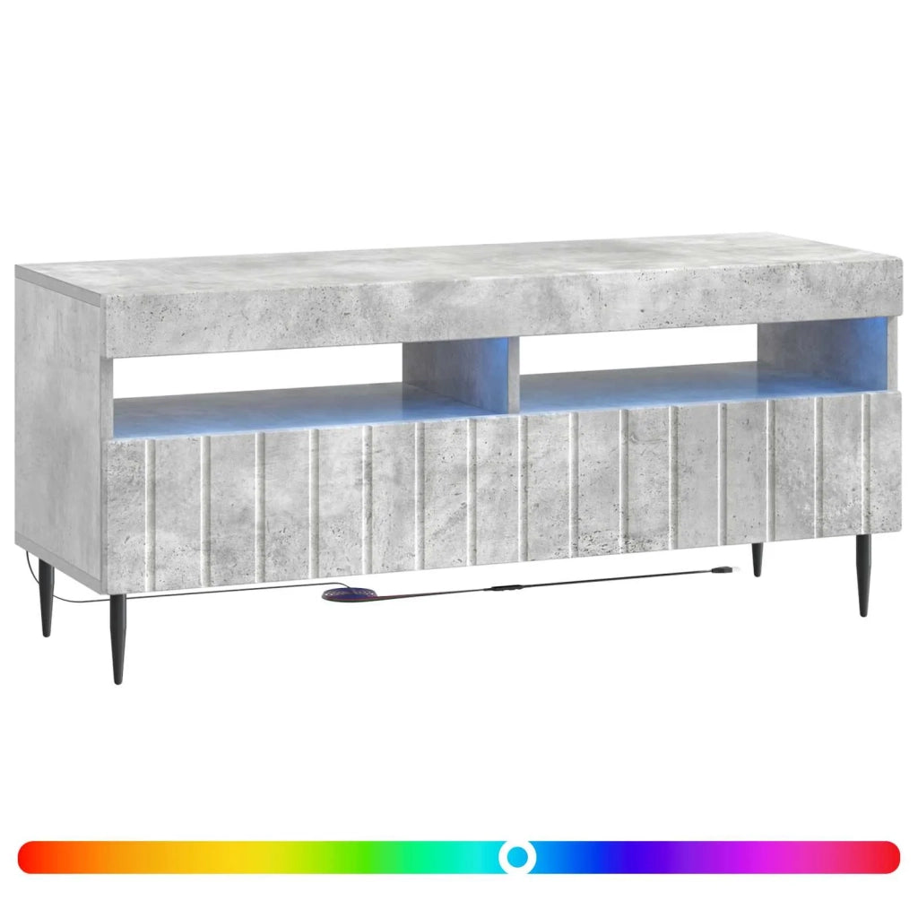 Mobile TV LED Grigio Cemento Legno ingegnerizzato 896548