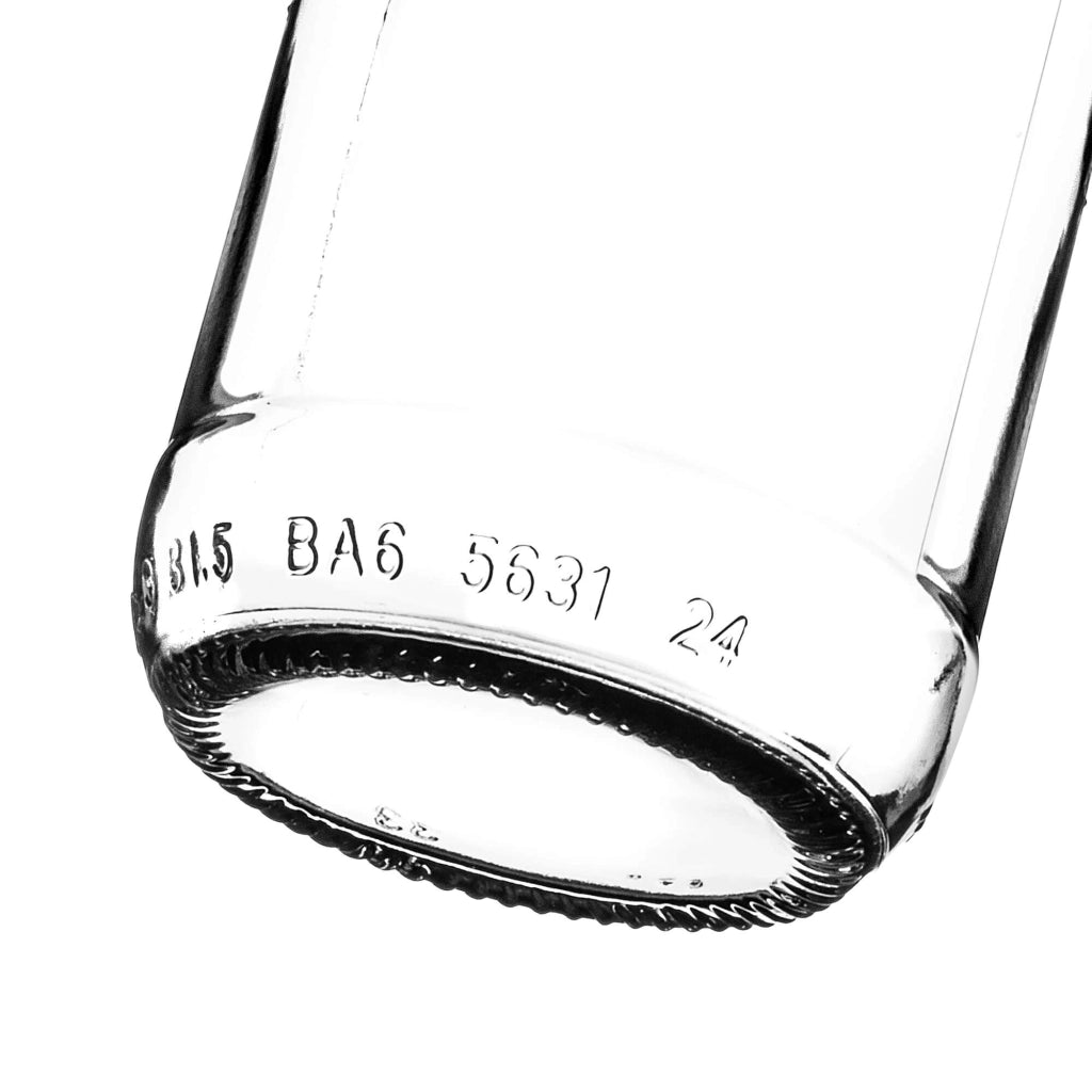 Bottiglia in vetro KADAX da 330 ml, bottiglie per vino, liquori, distillati clandestini, tappi Kubuś (10 pezzi).