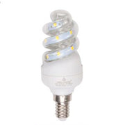 Trade Shop - Lampadina Led 3w E14 285 Lm Spirale Luce Calda 3000k Naturale 4000k Fredda 6500k - -bianco Caldo      -