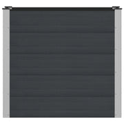 Fioriere | Cassetta per fiori | Letto rialzato da giardino Nero 100 x 50 x 91 cm