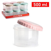 1 Pezzo Barattolo da Cucina Multiuso in Plastica 500 ml Vari Colori