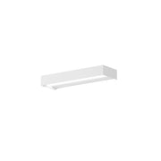 Lampada a Parete GAP550 Gealuce - Applique LED 10W Dimmerabile, 550lm, 3000K, Luce Diretta, IP20, Alluminio Bianco Opaco