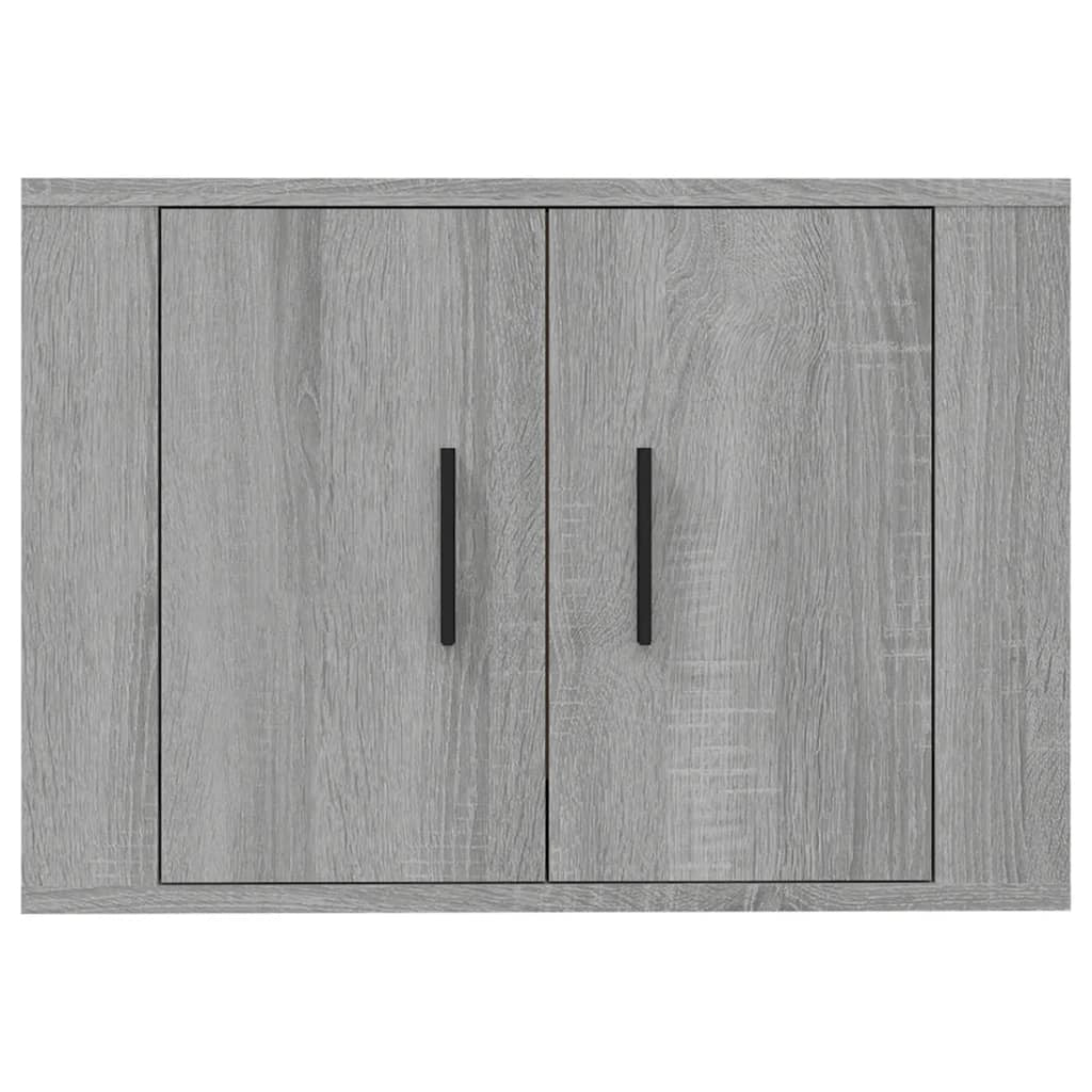 Mobile TV multimediale scaffale TV mobile TV credenza TV sala da pranzo soggiorno camera da letto a parete Sonoma 57 x 34,5 x 40 cm grigio 02_0028187