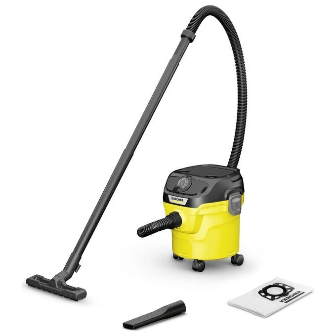 Kärcher 1.628-401.0 estrattore di polvere Nero, Giallo 12 L 1000 W
