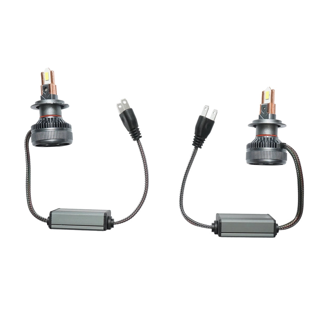 Set di 2 lampadine LED per auto H7, 60W, 12-36V, luce bianca fredda