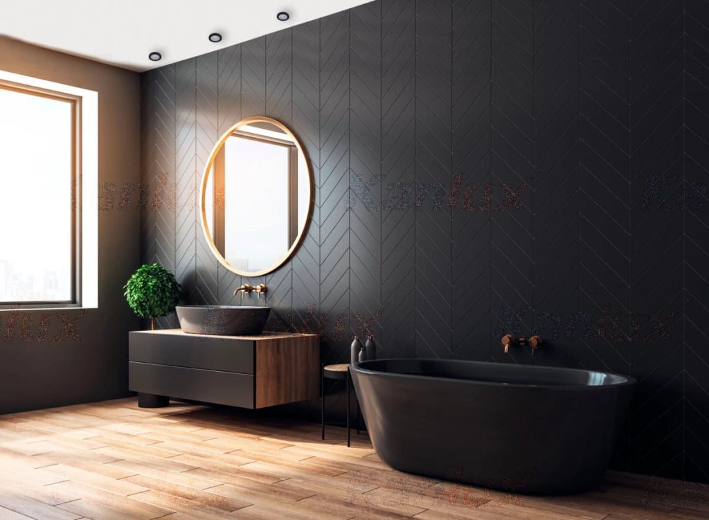Kanlux FLINI 33122 faretto incasso nero IP44 alluminio