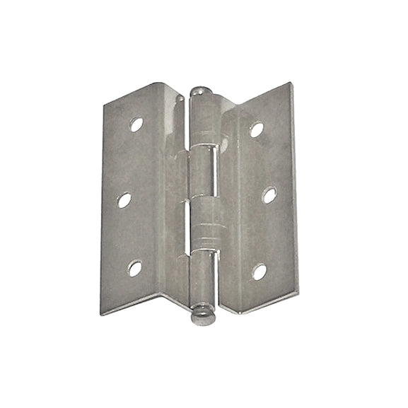 Cerniere collo alto - 50 x 40 mm. SX - nichelato - 2 pz.
