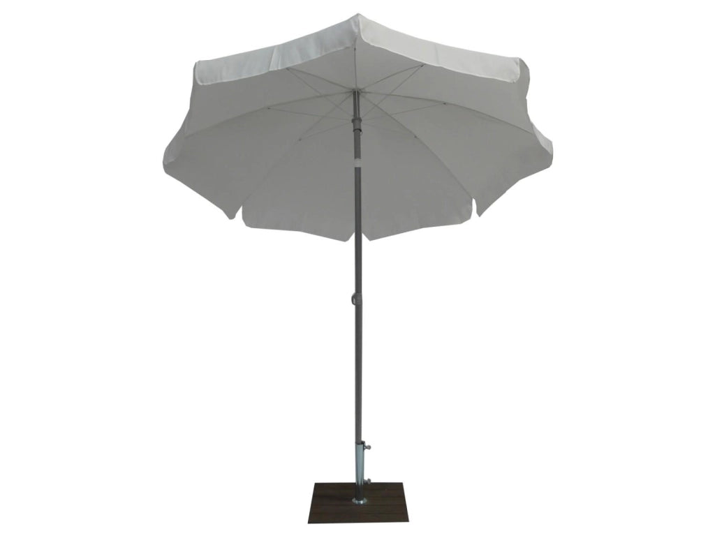 Ombrellone da Giardino Ø2 m Palo Ø33 mm in Acciaio Maffei Borgo Bianco