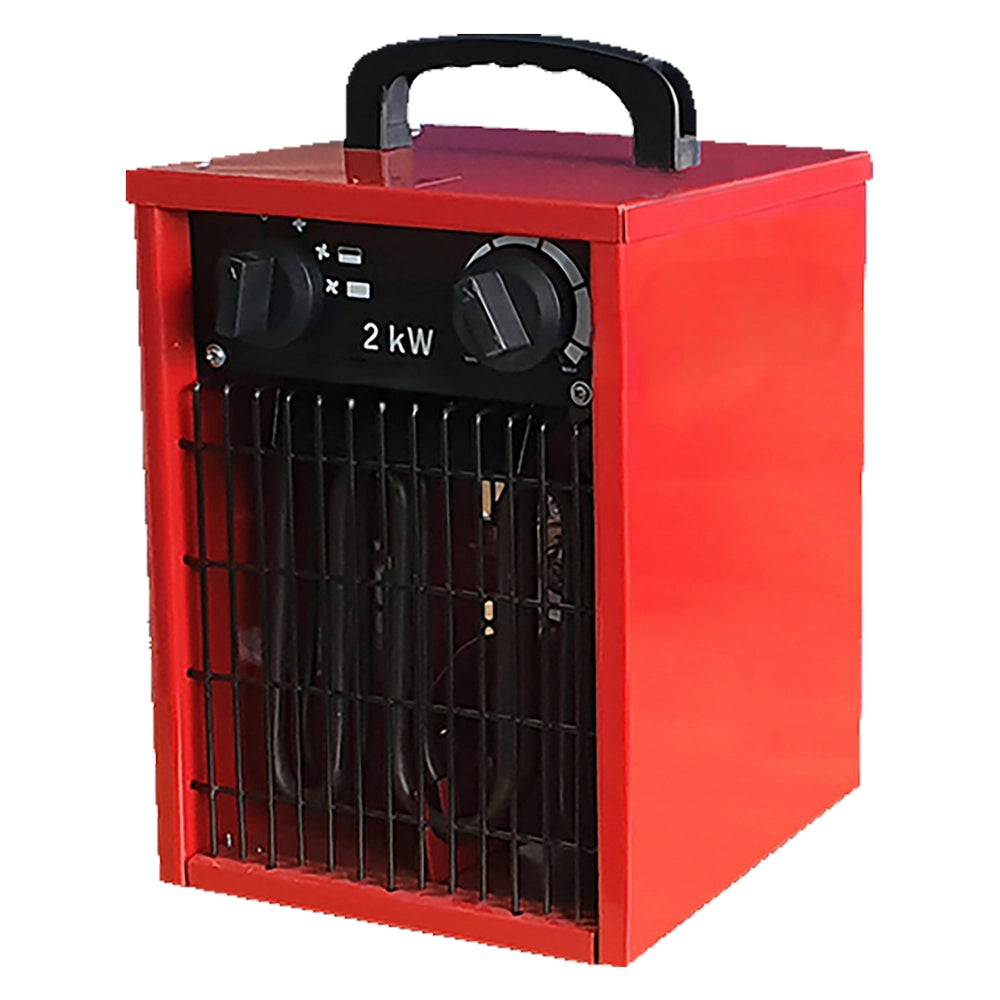 GENERATORE ARIA CALDA ELETTRICO MONOFASE 'UNK-E / A' '20A' - 2 KW / port.aria 260 m3/h  - KASART