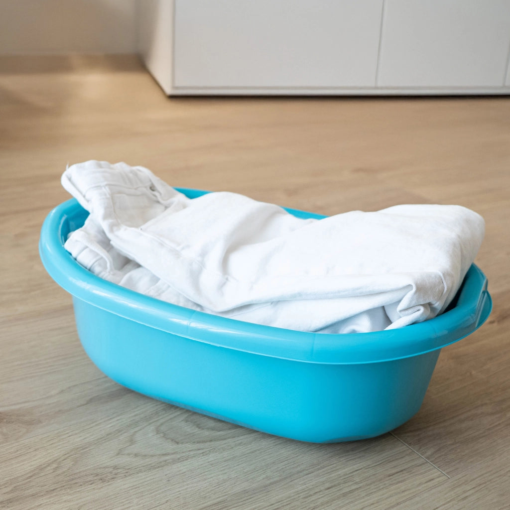 Bacinella in plastica KADAX da 20 litri, ovale, con maniglie