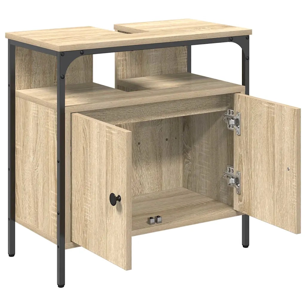 Mobile da Bagno Beige 60 x 30 x 60 cm Legno multistrato 868042