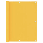Paravento Balcone Giallo 120x500 cm in Tessuto Oxford