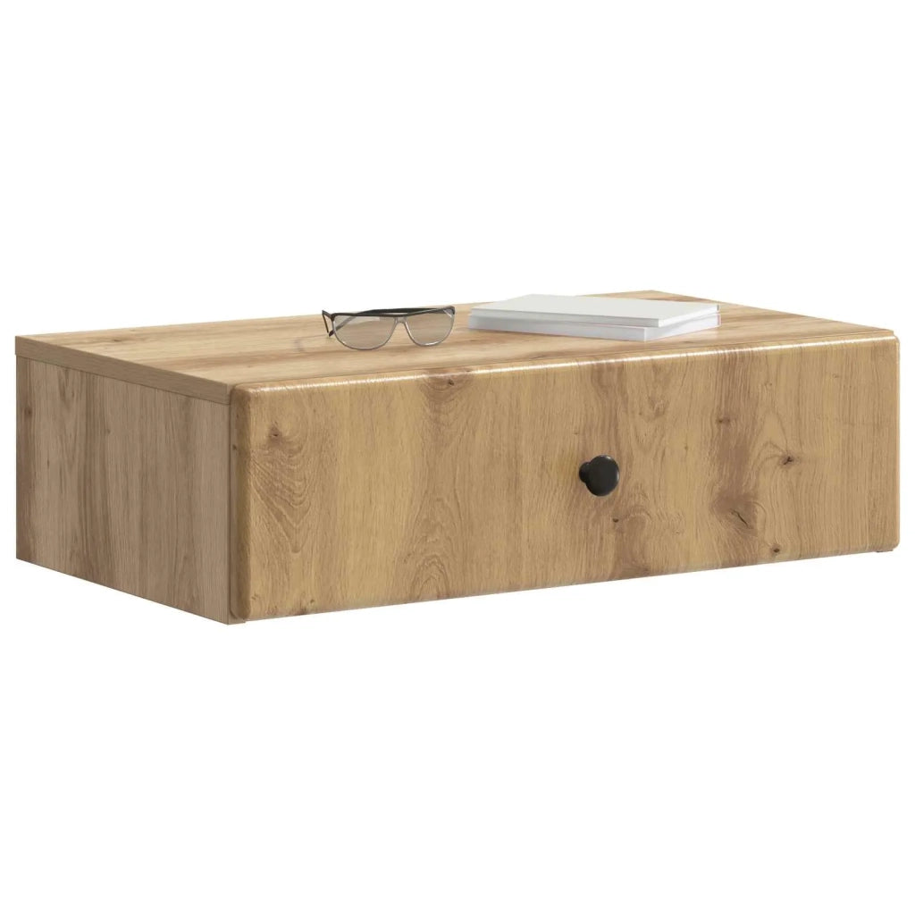 Tavolino da Parete Laterale Rovere Artigianale