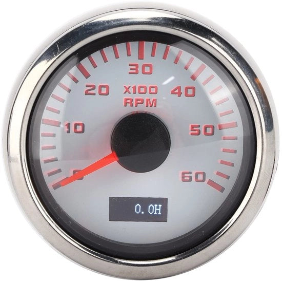 Contachilometri 52mm IP67 Impermeabile - Tacometro - Manutenzione - Motocicletta - Auto - Resistente allo Shock