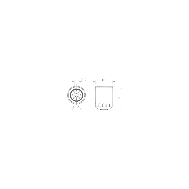 FILTRO OLIO MERCRUISER YANMAR