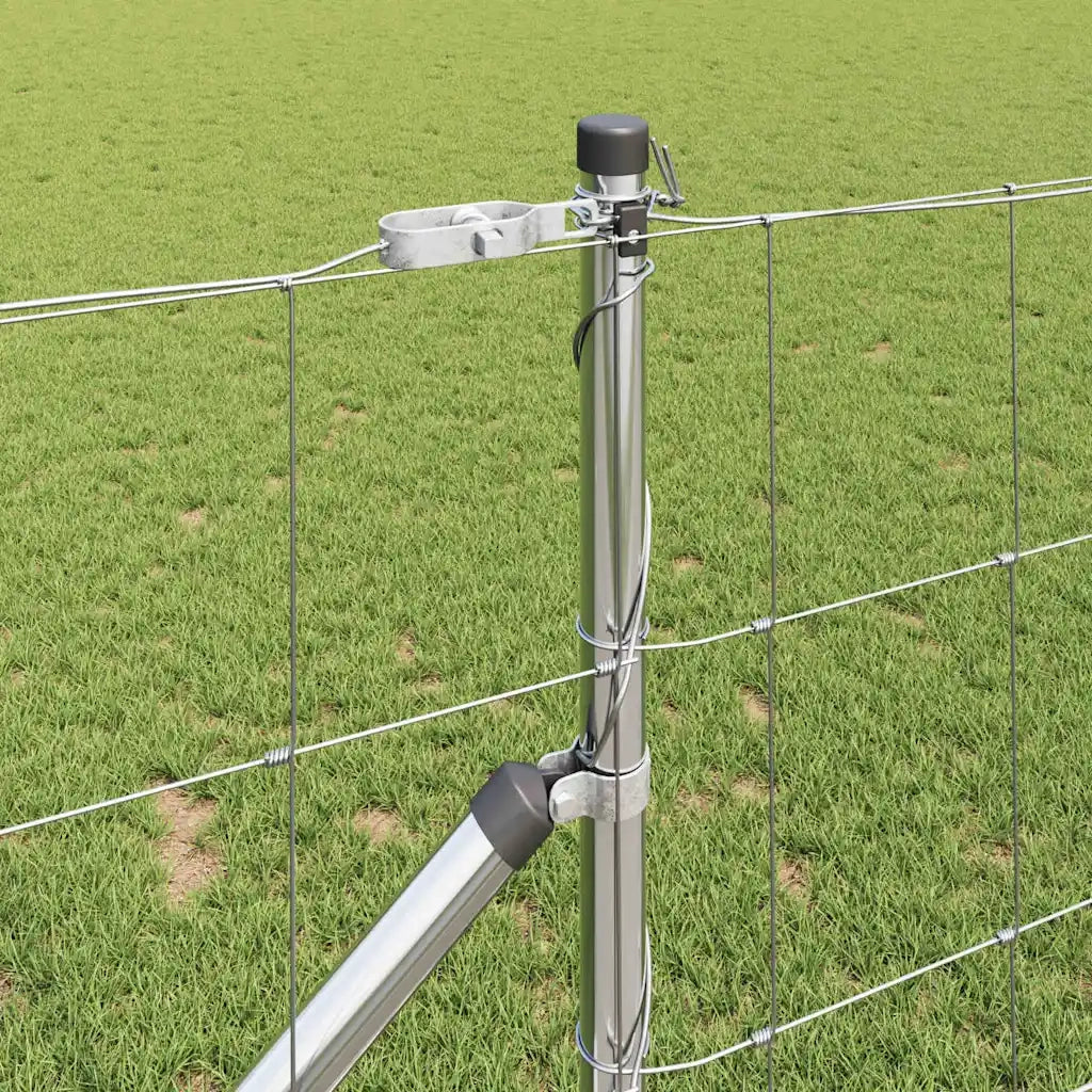 Palo della recinzione Zincato 25 x 1 m Acciaio